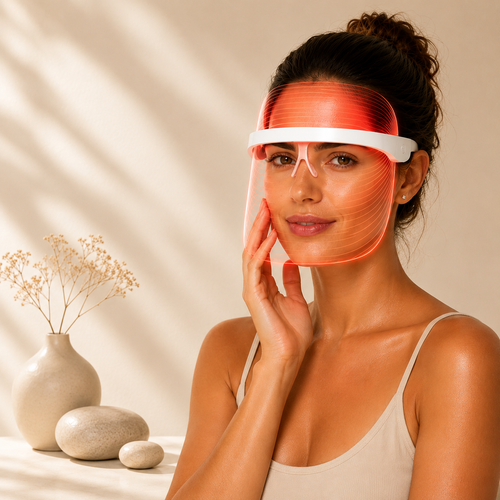 iQiA Halo - visor de terapia de luz LED facial
